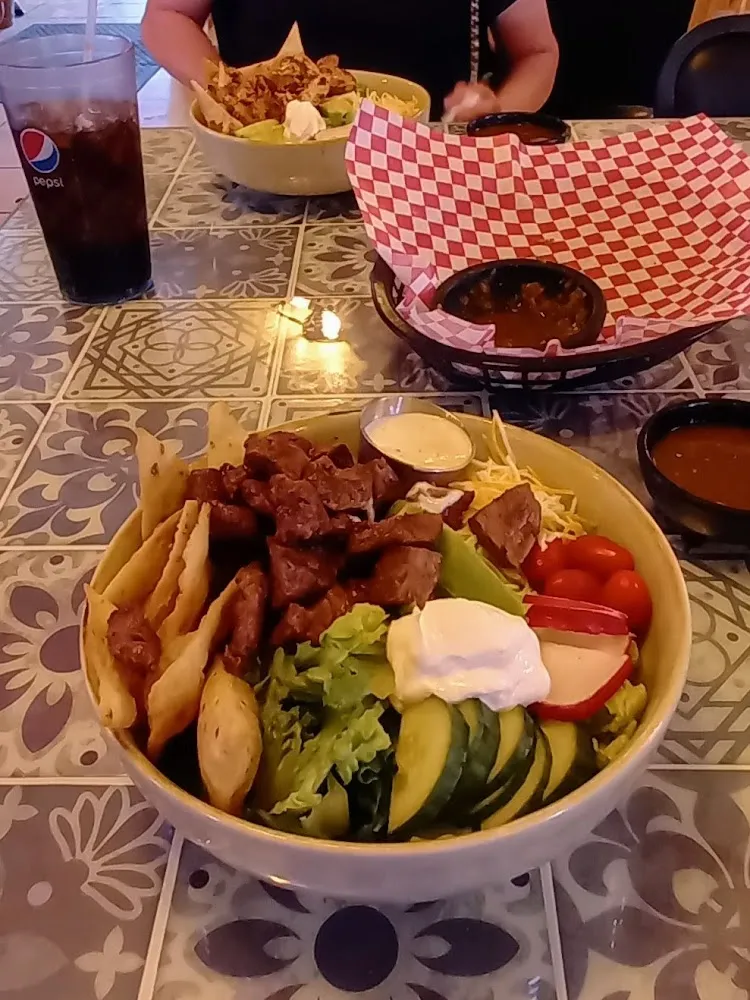 Nachos Salat Med Oksekød Eller Kylling Eller Hvad Du Gerne Vil Have